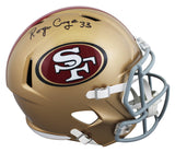 49ers Roger Craig Signed Full Size Speed Rep Helmet W/ Case BAS Witnessed
