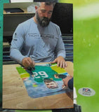 Jason Kelce Philadelphia Eagles Signed/Auto 16x20 Fist Photo PSA/DNA 190362