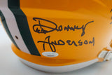 Packers Replica Helmet signed by Marv Fleming, Don Horn, Donny Anderson, Dave Ro