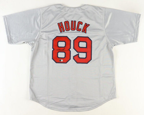 Tanner Houck Signed Boston Red Sox Jersey (Beckett) 2017 1st Round Draft Pick SP