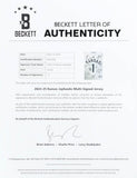 2024-25 Kansas Jayhawks Adidas Authentic Jersey Team-Signed /12 (Beckett) B Self