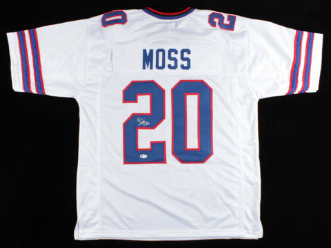 Zack Moss Signed Bills Jersey (Beckett COA) Buffalo 2020 3rd Round Draft Pick RB