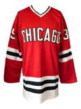 Tony Esposito Chicago Signed Red Hockey Jersey HOF 1988 Sports Integrity