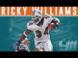 Ricky Williams Signed NFL Football (Williams Holo) Miami Dolphins Running Back