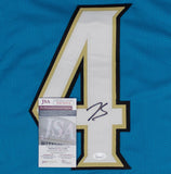Tank Bigsby Signed Jacksonville Jaguars (JSA COA) 2023 3rd Rnd Pk / Ex-Auburn RB