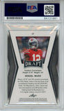 Denzel Ward Autographed/Signed 2018 Leaf Draft #17 Trading Card PSA Slab 43785