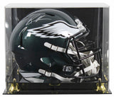 Eagles Brandon Graham Signed F/S Speed Rep Helmet W/ Case w/ Silver Sig BAS Wit