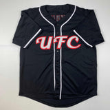Autographed/Signed Petr Yan UFC MMA Black Jersey Shirt PSA/DNA COA