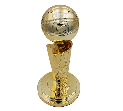 Jaylen Brown Signed Boston Celtics 12 inch NBA Final Replica Larry O'Brien Troph