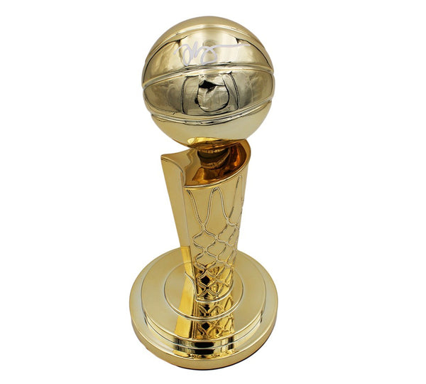 Jaylen Brown Signed Boston Celtics 12 inch NBA Final Replica Larry O'Brien Troph