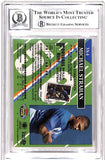 Michael Strahan Signed 1993 Stadium Club #384a 10 Auto Beckett 38971