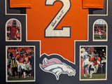 FRAMED DENVER BRONCOS PAT SURTAIN II AUTOGRAPHED SIGNED JERSEY JSA COA