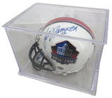 Joe Namath HOF Signed/Auto Hall of Fame Mini Football Helmet BAS/Beckett 213349