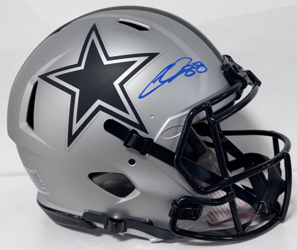 CeeDee Lamb Signed Cowboys Riddell Rave Speed Authentic Helmet Auto Fanatics COA