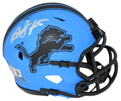 DAVID MONTGOMERY AUTOGRAPHED DETROIT LIONS RAVE SPEED MINI HELMET BECKETT