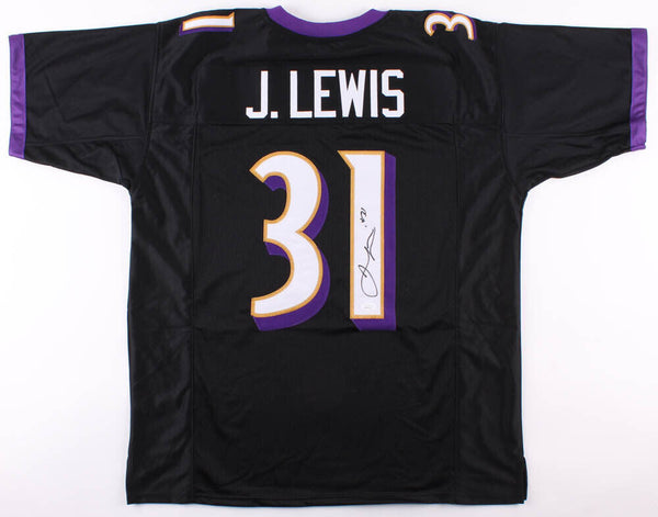 Jamal Lewis Signed Baltimore Ravens Jersey (JSA COA) Super Bowl Champion (XXXV)
