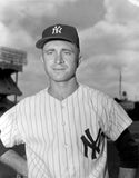 Bobby Shantz Signed New York Yankees Jersey Inscribed "1958 W.S.Champs"(JSA COA)