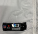Bo Nix Autographed Denver Broncos Nike Game White Football Jersey Beckett COA