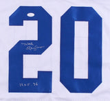 Mel Renfro Signed Cowboys Jersey Inscribed "HOF 96" (JSA) 10x Pro Bowl 1964-1973