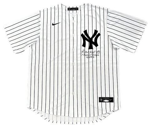 Rachel Balkovec Yankees Signed 1st Female Manager Insc Nike Authentic Jersey JSA