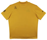 John Daly Authentic Signed Match Worn Yellow Polo Shirt BAS #BK84755