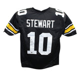 Kordell Stewart Autographed/Signed College Style Black Jersey Beckett 41028