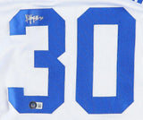 Kyle Filipowski Signed Duke Blue Devils Jersey /Beckett/2024 NBA Draft Pick Jazz