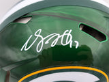 DAVANTE ADAMS AUTO PACKERS FLASH FULL SIZE AUTHENTIC SPEED HELMET BECKETT 201214