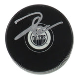 Darnell Nurse Signed Edmonton Oilers Logo Hockey Puck (JSA COA) Top Defenseman