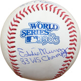 Eddie Murray Signed Baltimore Orioles '83 WS OML Baseball Champs Fanatics 58304