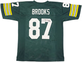 GREEN BAY PACKERS ROBERT BROOKS AUTOGRAPHED GREEN JERSEY JSA STOCK #234517