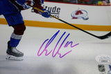 Artturi Lehkonen Autographed Avs 8x10 Action Shot Burgundy Jersey JSA COA