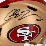 Chase Young San Francisco 49ers Autographed Speed Replica Helmet
