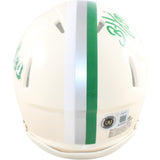 Brian Dawkins Signed Philadelphia Eagles Mini Helmet Retro Beckett Witness 58588