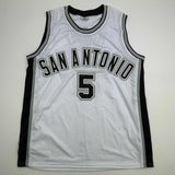 Autographed/Signed Robert Horry San Antonio White Jersey Beckett BAS COA