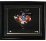 Gary Carter & Yogi Berra Signed Framed 16x20 MLB Catchers Photo with "The Kid"