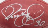 Jerome Bettis HOF Autographed NFL Duke Football Steelers Beckett 181114