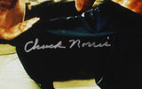 Chuck Norris Signed Unframed 11x14 Enter the Dragon Vertical Photo