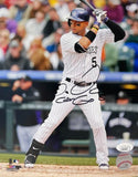 Carlos Gonzalez Colorado Rockies Autographed 8x10 Photo JSA COA