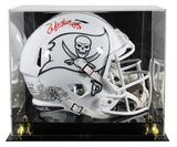 Buccaneers Warren Sapp "HOF 13" Signed STS III F/S Speed Rep Helmet W/ Case BAS