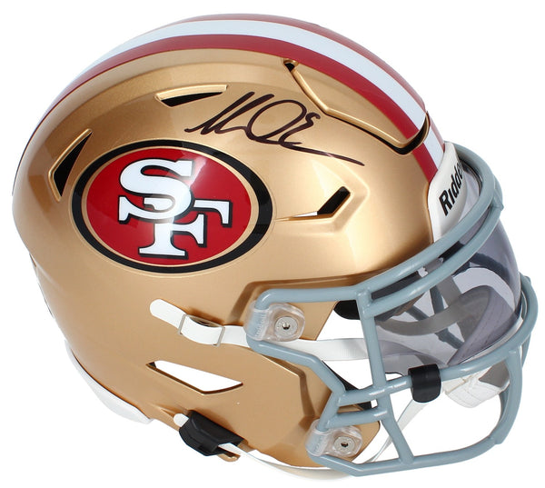 Mike Evans Autographed San Francisco 49ers Speedflex Midi Helmet Beckett