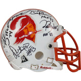 Selmon Sapp Lynch Brooks Barber Tampa Bay Buccaneers Mini Helmet Beckett 51011