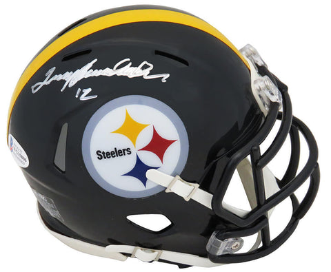 Terry Bradshaw Signed Pittsburgh Steelers Riddell Speed Mini Helmet (Beckett)