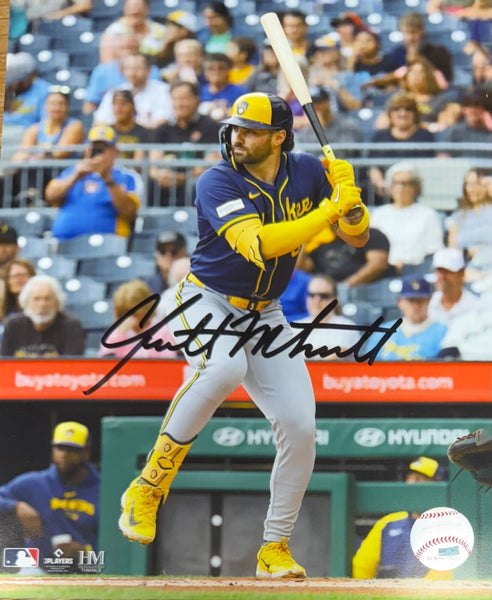 GARRETT MITCHELL - Milwaukee Brewers MLB - Signed 8x10 Photo #12 AUTO