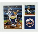 Tom Seaver Signed New York Mets Unframed 16x20 Looney Tunes MLB Photo - NY Insc