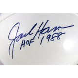Jack Ham Autographed Penn State Nittany Lions Micro Mini Helmet HOF JSA 52754
