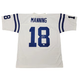 Peyton Manning Signed Colts 2006 White Mitchell & Ness Throwback Jersey Fanatics