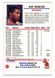 Ray Mercer Autographed 1991 Kayo Boxing Trading Card #117 w/Merciless - SS COA