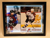 Peter Forsberg Autographed & Inscribed 16x20 Photo Lighted Shadowbox JSA COA