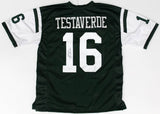 Vinny Testaverde Signed New York Jets Jersey (JSA) #1 Overall Draft Pick 1987 QB